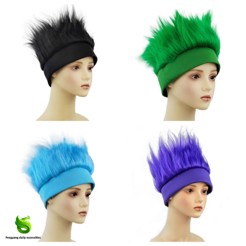 Celebration Mohawk Fur Hat: The Must-Have Fan Wig for World Cup Fans