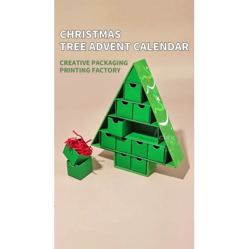 Caja de regalo navideña con forma divertida