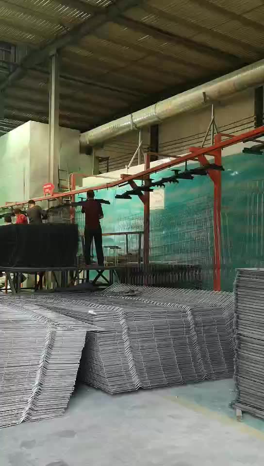 Drzwi na gorąco zanurzone ocynkowane tymczasowe panele ogrodzenia z Anping1