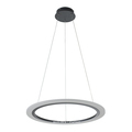 Chinese DIY Modern Architectural Large Round White Halo LED Suspension Pendant Light1