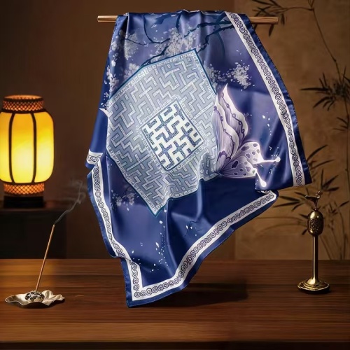 流光方巾絲巾