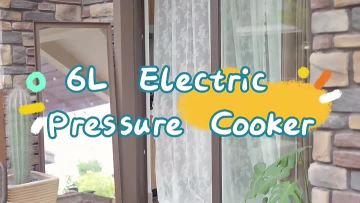 6L Electric pressure cooker