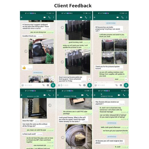 Customer Reviews Of Customized Storage Tank