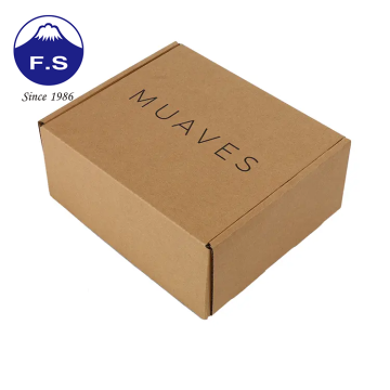 The usage of customized corrugated cardboard shoes packaging boxes