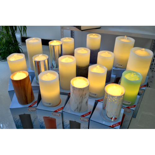 Velas de fuente de agua LED