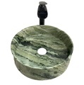 Bathroom Luxury Hotel Vanity Basin Green Marble Art Wash Basin1