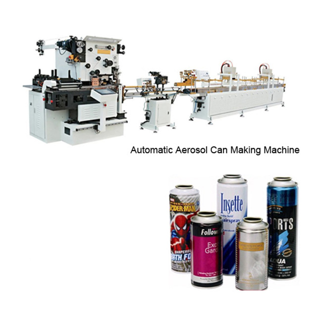 Aerosol can making production line -150cpm