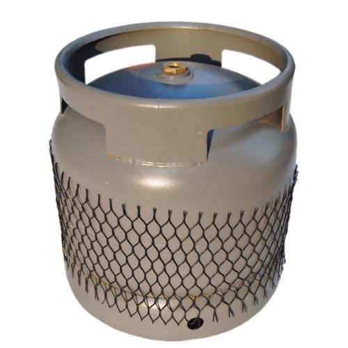 Liquefied petroleum gas cylinder protective net cover