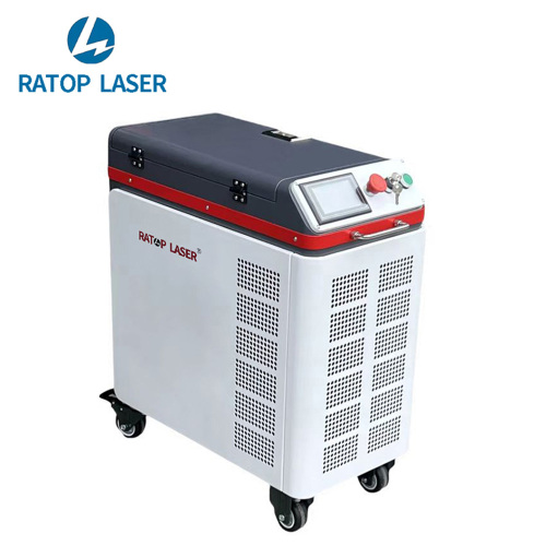 RATOP LASER Máquina de limpieza láser de fibra portátil: proveedor de equipos láser de serie completa y consumibles láser compatibles