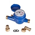 15mm Mini Brass Water Meter with Plastic Cover1