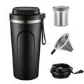 Multifunktions-wiederaufladbare tragbare Maschine für den Hausgebrauch Mixer Kaffeemühle Vakuum-Reisetasse Teetasse Sojabohnenmilch1