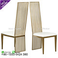 Hot Selling Stainless Steel Gold Chair for Weddings, Hotels, Dining, and Events1