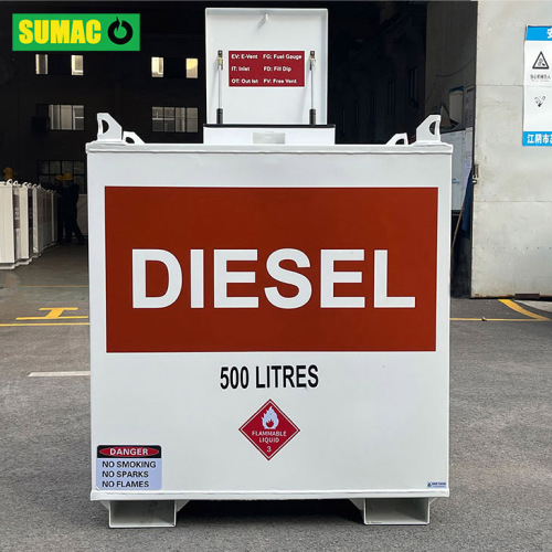 Diesel -Lagertank 500 Liter für Schiff bereit