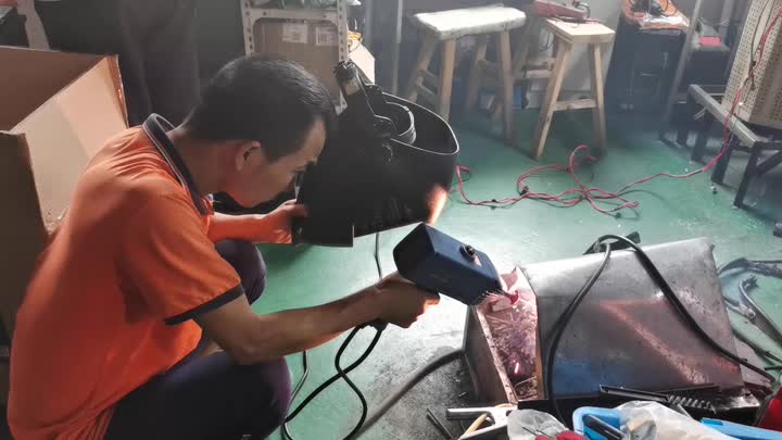 Portable handheld welder 120A