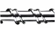 Bakelite dan Thermoset Material Extrusion Screw Barrel