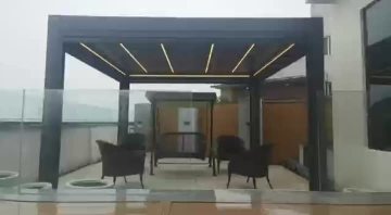 Aluminum alloy pavilion