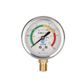 Stainless Steel Shock-Resistant Oil-Filled Pressure Gauge with Brass Thread Specifications1