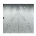 Sintered Stone Slab Tile 1200x2400mm Polished and Matt White Marble Look1