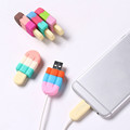 Silicone Ice Cream Cable Organizer for iPhone & Android: A Cute and Practical Solution for Managing Cables1