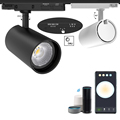 3CCT LED Track Light - Anti-Glare 20W/30W/40W Adjustable Focus COB LED Track Spot Lighting for Modern Commercial Use1