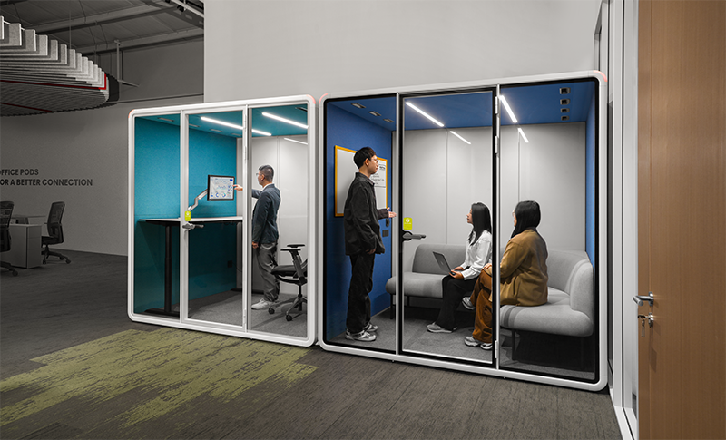 HECOR ऑफिस पॉड: मौन के साथ सशक्त बनें, स्वस्थ कार्य के लिए एक नया विकल्प!