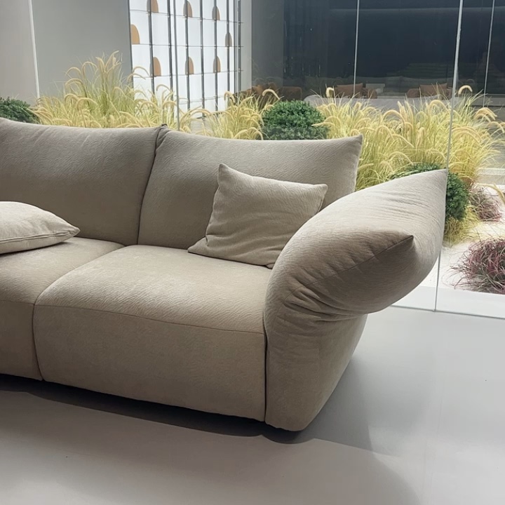 Włoski kaszmirowy nowoczesny luksusowy oryginalny skórzany model poduszki segment miękka sofa wygodna kanapa do deco1