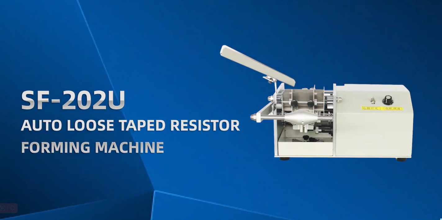 Máquina de formação de resistor grave de gravação automática SF-202U