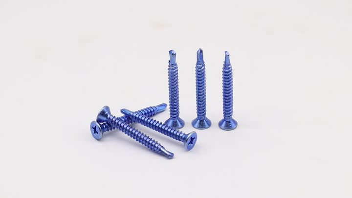 Countersunk akhir Phillips Head Drilling Screw