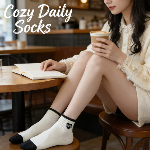 جوارب كاحل قطنية ناعمة للارتداء في المكتب أثناء العمل
