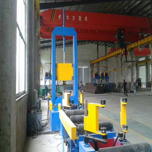 Vertical H beam assembly machine