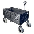 Four-Wheel Foldable Beach Wagon with Big Folding Balloon Wheels1