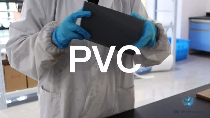 Teste de queima de membrana PVC TPO