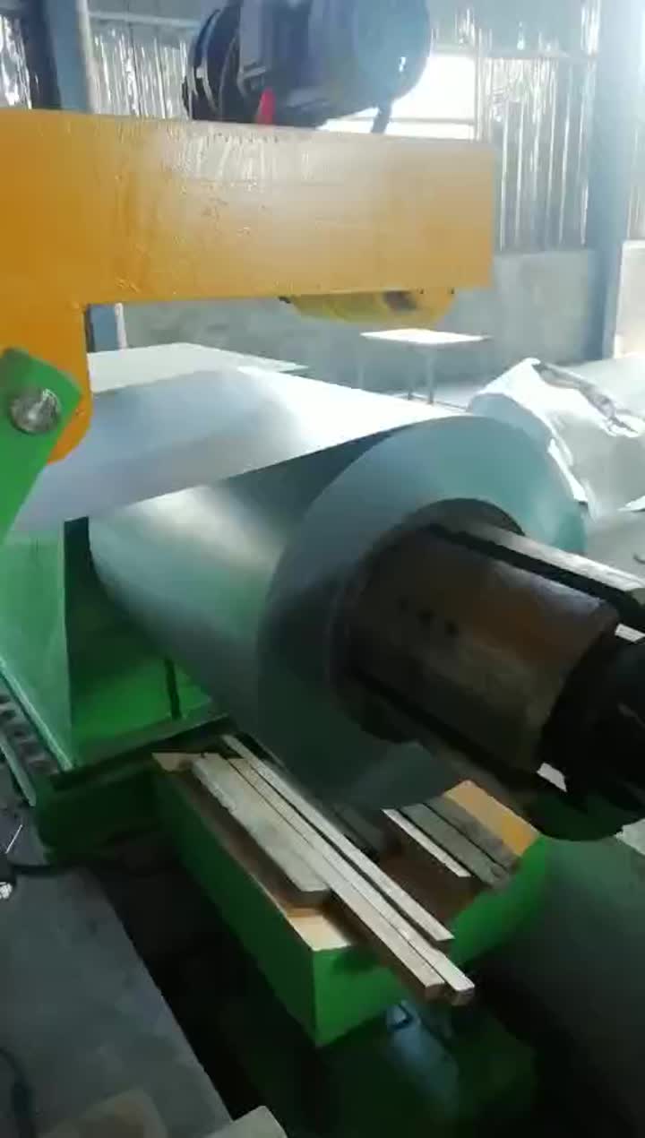 high speed steel coil slitting line 150mpm.mp4