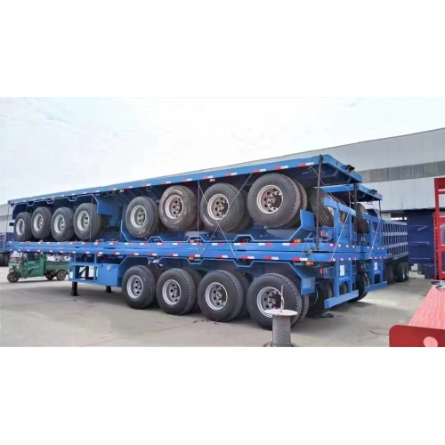 Low Bed Lowboy Semi Trailer  Semi Trailer shipping for africa clients