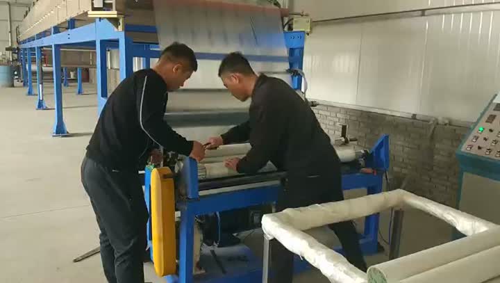 Video of self-adhesive laminating machine