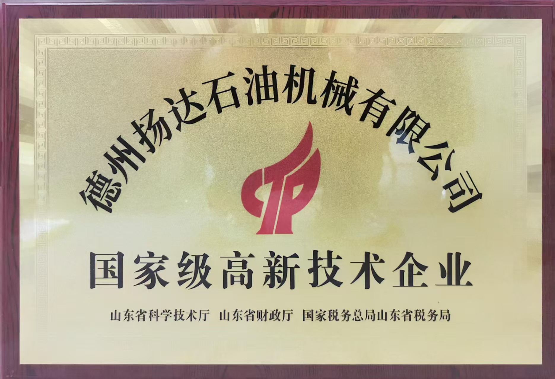 国家级高新技术企业