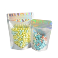 Rainbow Film Laser Ziplock Bag Fargerike smykker SEALED SYMPHONY CANDY PAKKING BAG1