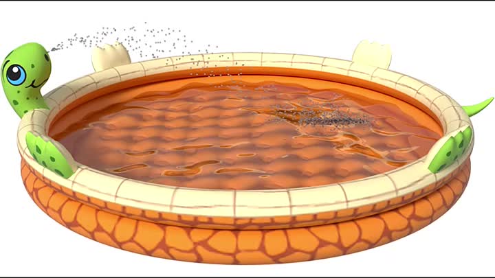 거북이 풍선 수영장
