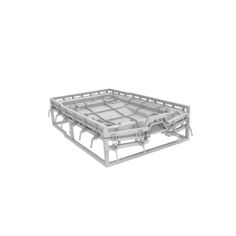 Molde fundido y molde forjado Moldeo por aliado de aluminio