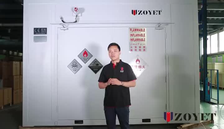 Представление продукта шкафа временного хранения Shanghai Zoyet