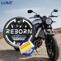 Professional Custom Waterproof 45w Round Led Universal Motorcycle Dirt Bike Headlight1
