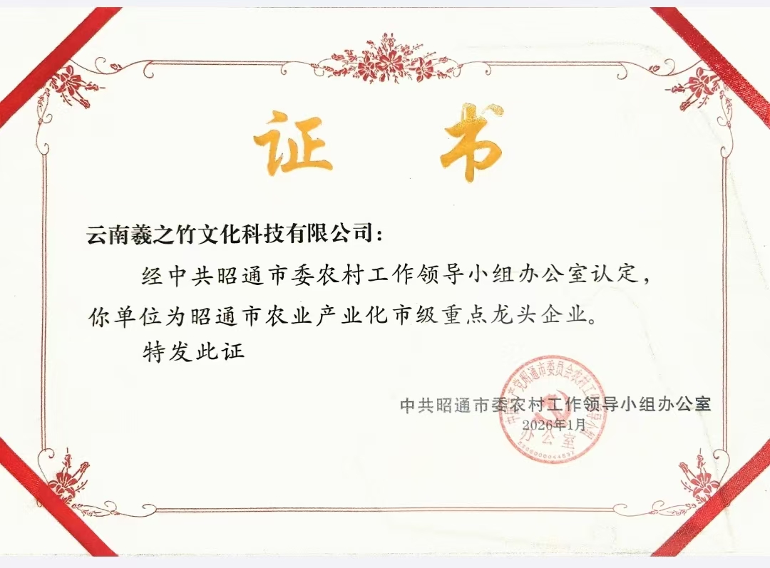 Leading enterprise in Yunnan Province