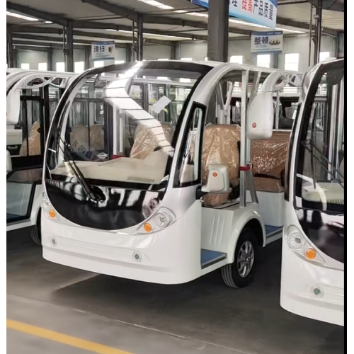 14 seats white electric sigtseeing cars