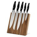 German Steel Professional Kitchen Knife Set with Magnetic Wood Block1