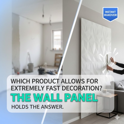 Sản phẩm nào cho phép trang trí cực nhanh? Bảng tường giữ câu trả lời.
