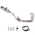 Motorcycle Exhaust Muffler Middle Pipe for MT-09 Tracer & GT 2014-20201