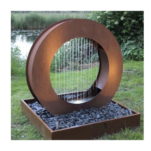 Corten Steel Water Feature