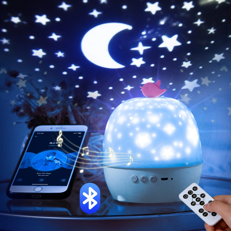 Çin Bluetooth hoparlörlü Sky Starry Projeksiyon lambası Üreticiler