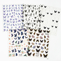 Custom Wholesale Y2K Luxury Butterfly Nail Stickers - 3D Art Design1