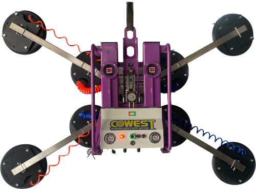 Is glasinstallatie veilig en gemakkelijk met de Glassboy -serie van Cowest Glass Vacuum Lifter -producten?